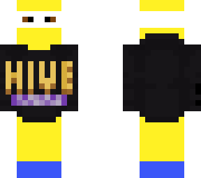 yellow tnt boy in hive hoodie