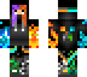 4 elements gamer girl