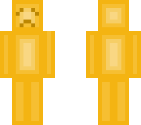 a big sad orange