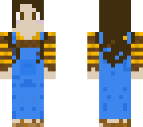 abby in overalls :))