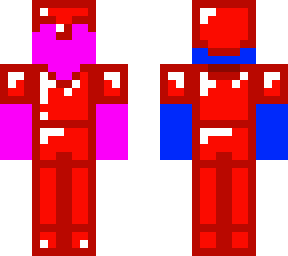 bi flag with ruby armor