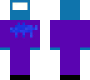 blue among us skin :