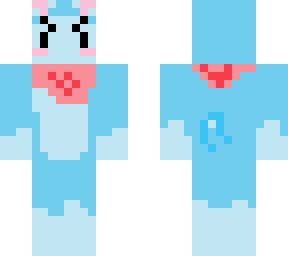 blue pastel cat