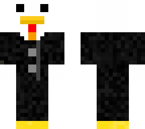 chicken in a suit