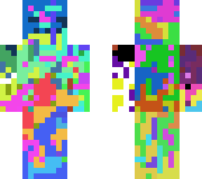 colorful skin