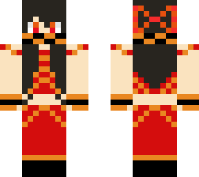 cool girl (fire warrior)
