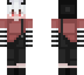 ghost boy in overalls
