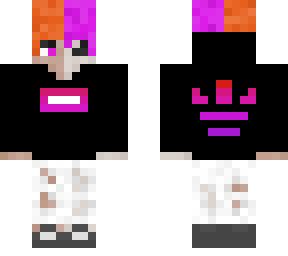 halloween style 6ix9ine tryhard (purple and orange)