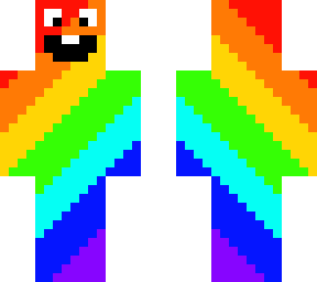 happy rainbow man