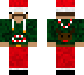 mexican claus (he ate a little bit too much)