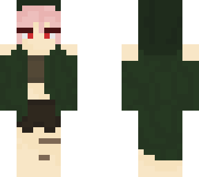 pink elf (hood up)