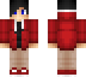 red jacket boi with blue eyes