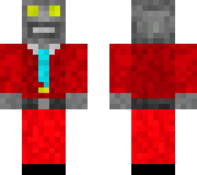 red suit robot