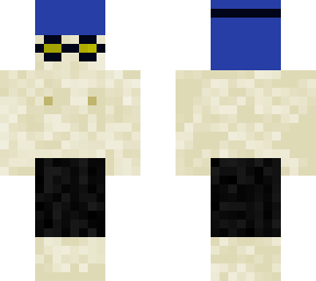 swim boy with blue cap