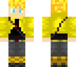 trunks dragon ball z (yellow alternate, longer sleeves)