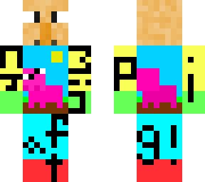 villager with minecraft pig shirt