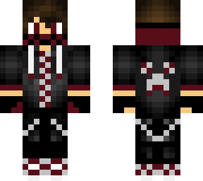 white/red ninja