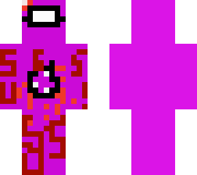 among us ,purple sus cause she's an imposter