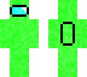 among us skin (green)