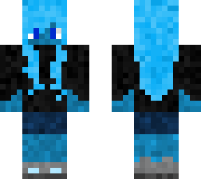blue girl