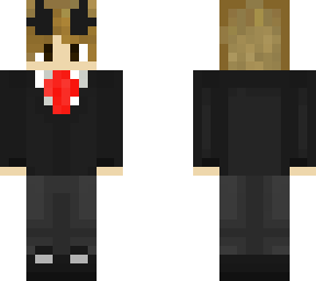 demon boi in suit