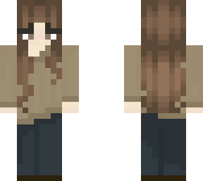 girl with a jumper