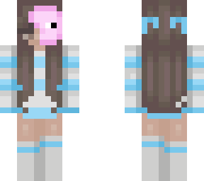 girls with pig mask