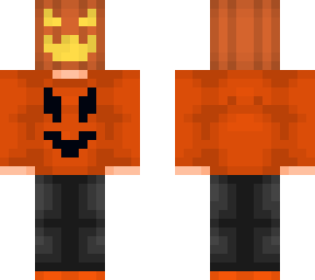 my spooky pumpkin skin