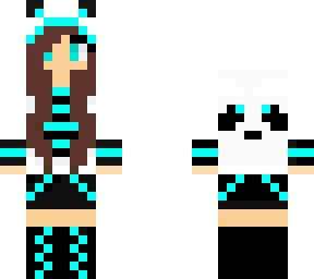 panda lover (cyan/teal) fixed