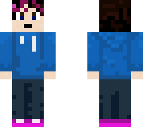 pink and black hair version 4