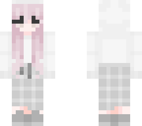 pink hair girl