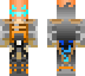 pumpkin reaper! (blue soul fire)