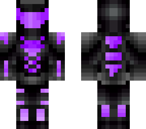 purple robot dude