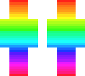 rainbow skin