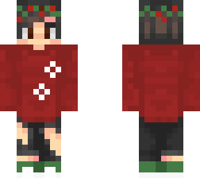red christmas boy