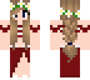 red swim suit cute girl