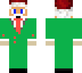 santa in a tux