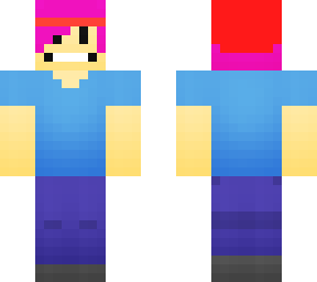 shaded crimson skin