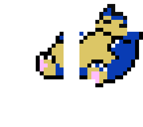 snorlax pixel art