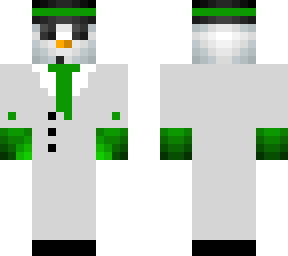 snowman in a tux