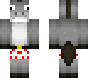 swimming donkey