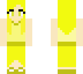 yellow dress girl