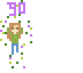 90 followers!