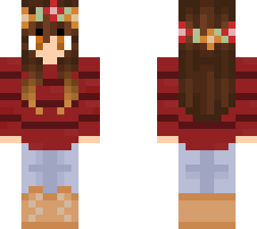 aesthetic autumnal girl