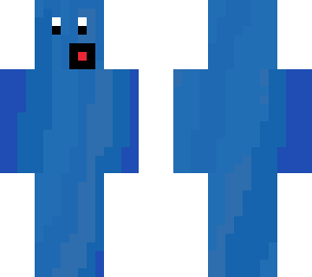 blue skin