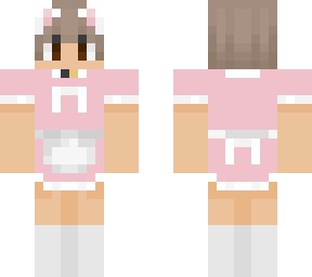 cat boy maid (pink)