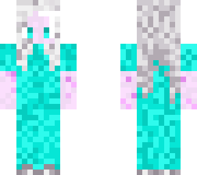 cute silver hair girl