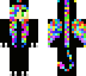 dragon girl rainbow