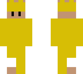 face under chin