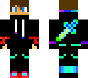 gamer sword  rainbow guy